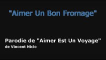 Aimer Un Bon Fromage (parodie de 'Aimer Est Un Voyage' de Vincent Niclo)