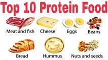 Top 10 Amazing Protein Foods for  Gain Muscle ! Protein Ke Liye Kya Khaye
