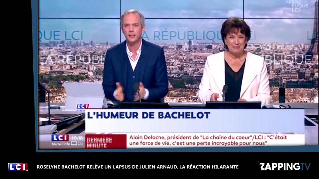 Roselyne Bachelot relève un lapsus de Julien Arnaud, la réaction hilarante (vidéo)