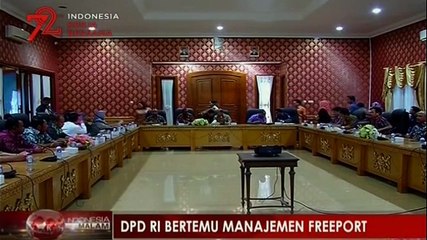 Terkait Mogok Karyawan, DPD RI Bertemu Manajemen Freeport
