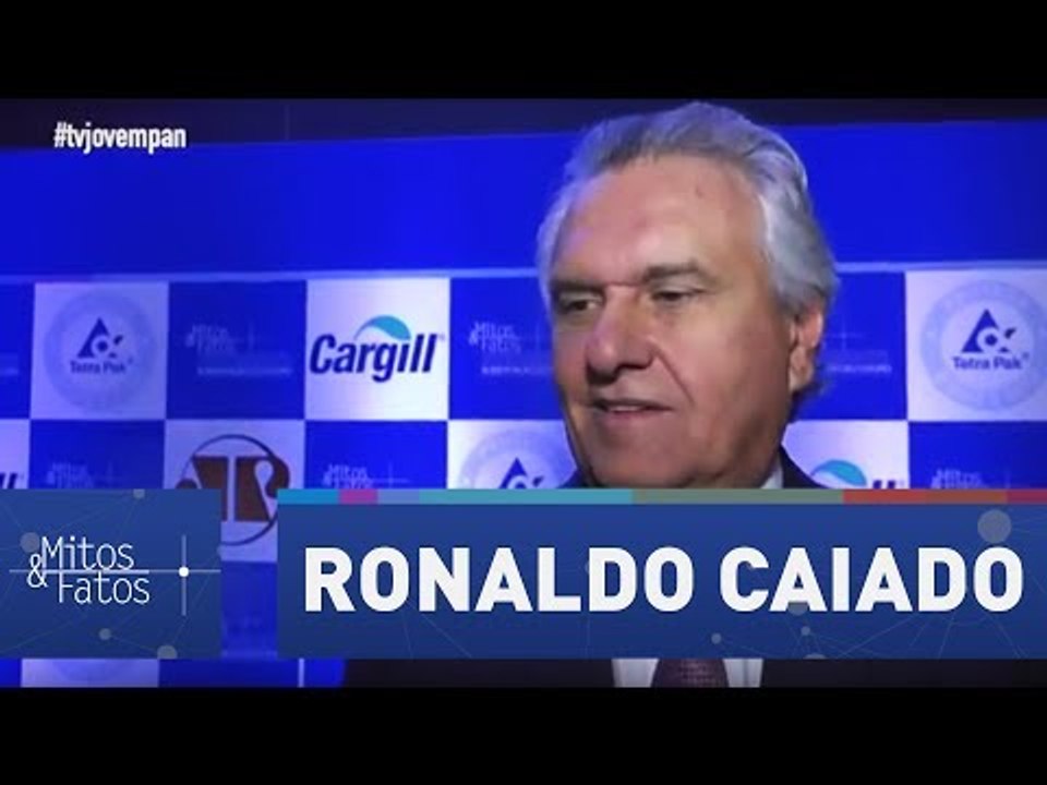 "Tivemos um acréscimo na produtividade de mais de 180%", diz Ronaldo Caiado