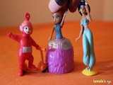 WHO'S FASTER AT COUNTING PO TELETUBBIES PRINCESS JASMINE CARMELA LA CREME Toys BABY Videos, CBEEBIES , DISNEY , PIXAR, C