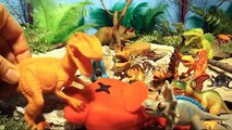 Jugar dinosaurios huevos sorpresa jurásico Mundo juguete vídeos para Niños