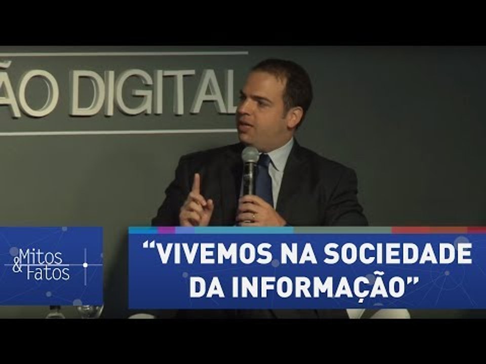 Rony Vainzof: “vivemos na sociedade da informação, mas não necessariamente do conhecimento”