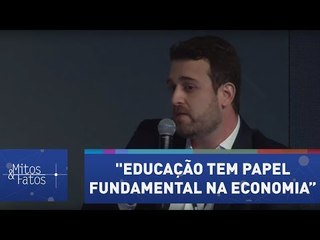 "A educação tem um papel fundamental na economia”, afirma coordenador do Sebrae