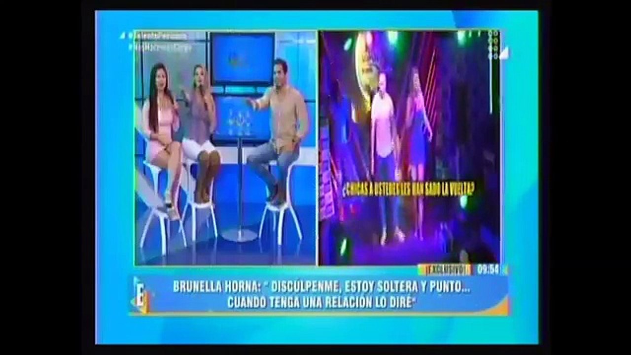 Brunella Horna quiso justificar su te amo a Richard Acuña, pero queda peor que antes