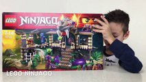 LEGO NINjAGO 70749 Храм клана Анакондрай открываем и собираем конструктор. Masters of Spin