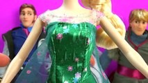 Anniversaire poupée fièvre de gelé film Nouveau fête Princesse reine déballage Anna elsa disney r