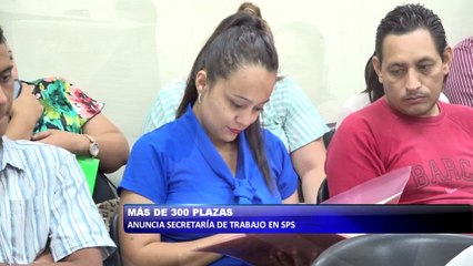 Download Video: Mas de 300 plazas anuncia secretaria de trabajo en San Pedro Sula