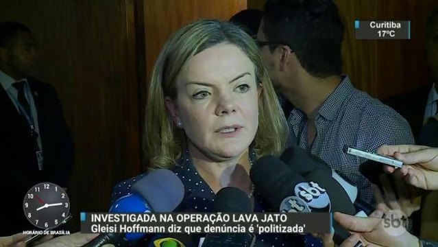 Senadora Gleisi Hoffmann depõe ao STF