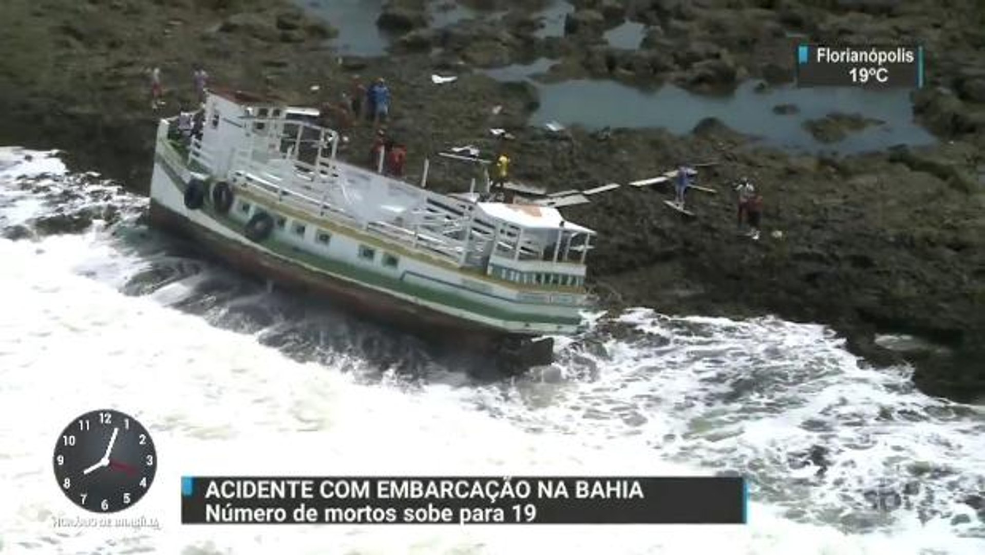 Sobe o número de vítimas no acidente da Bahia
