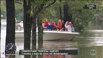 Donald Trump anuncia que vai ao Texas, estado atingido pela tempestade Harvey