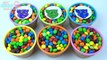 Ice Cream Cups Stacking Candy Skittles Surprise Toys Talking Tom Collection Playing for Ki