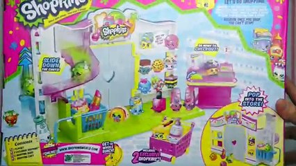 Продуктовый Магазин малые аукционный зал Набор для игр игрушка распаковка Обзор слепой Корзина Открытие Дети