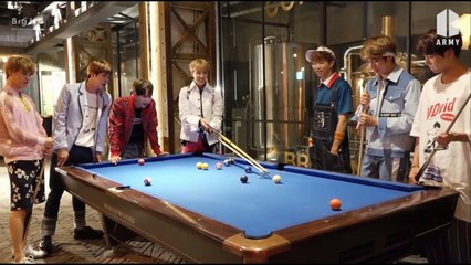 170823 방탄소년단 미공개 당구영상 I BTS Insufflation Billiards video