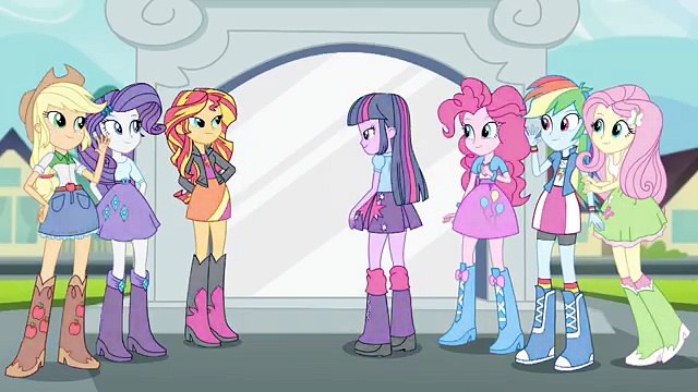 Equestria Girls Coloring Page - My Little Pony Coloring Book - KidsGame TV