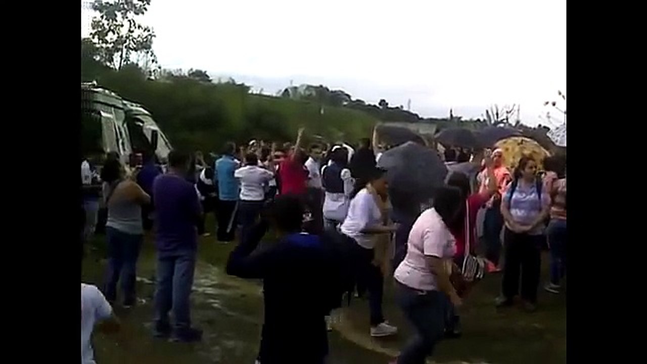 Imagen de cristo que aparece en el cielo