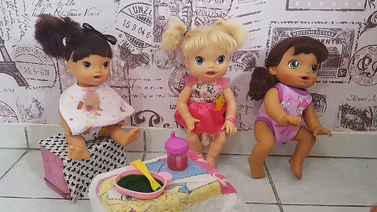 Baby Alive faz Cocô na banheira com dor de barriga Playtotoys Brasil