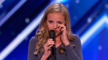 Evie Clair_ Teen Performs Moving Song For Father Battling Cancer - America's Got Talent 2017