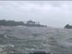 Waves Break Over Interstate 10 as Tropical Storm Harvey Brings Devastating Flooding to Houston