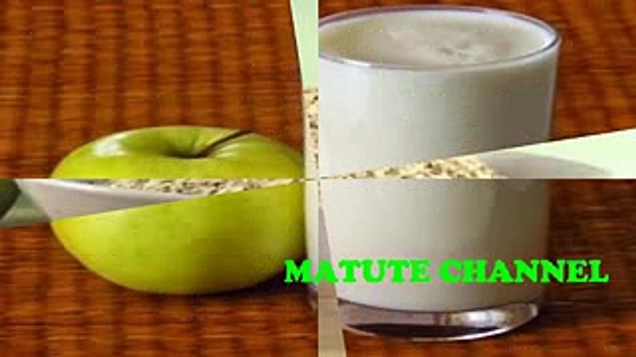 Mauro Libi Crestani: Sabroso y sano licuado de avena con manzana