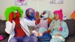 Сrying Babies! Accident! Bad baby Playing Doctor & Learn Colors With bandage / Finger Fami