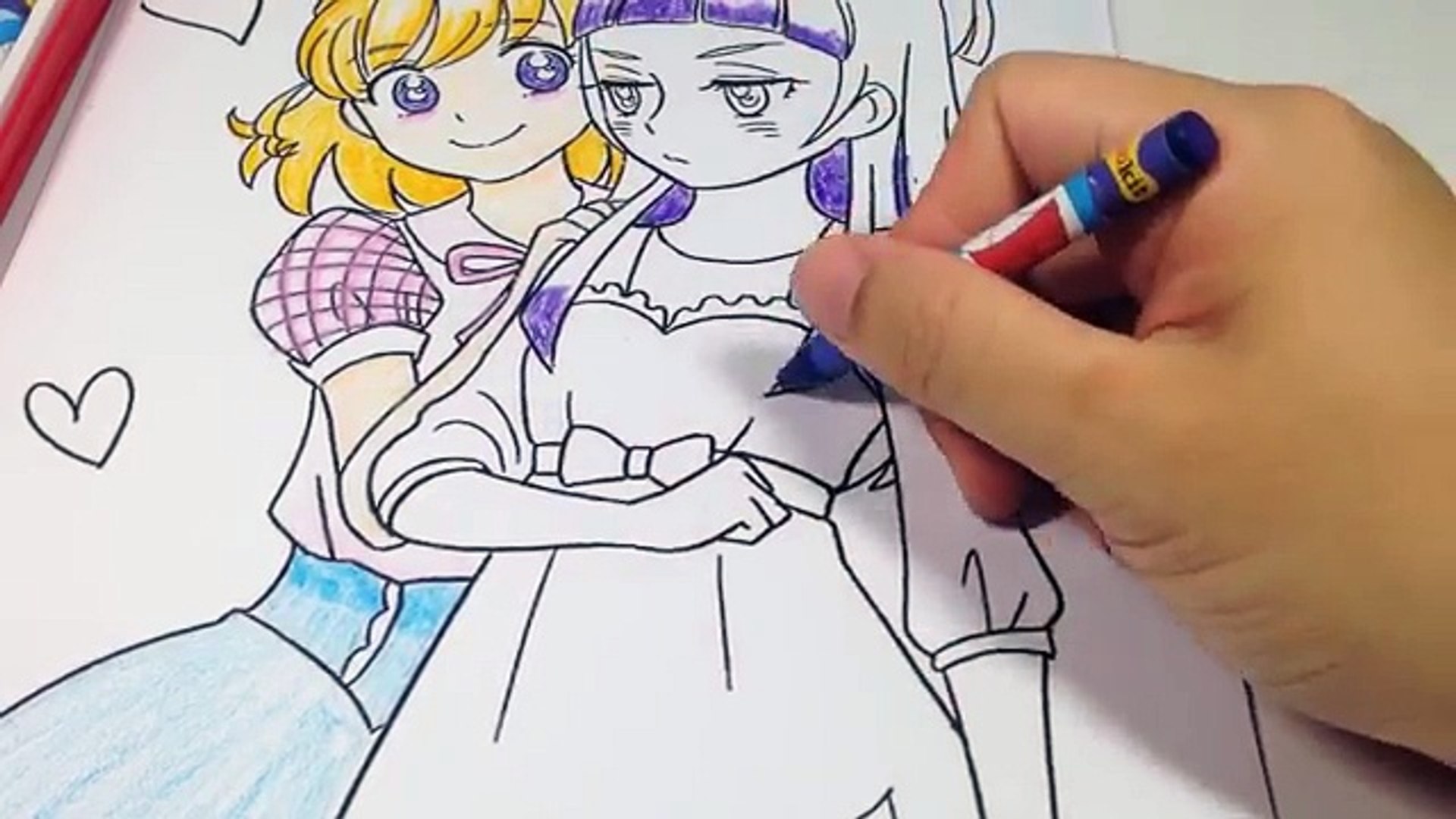 魔法使い プリキュア ぬりえ