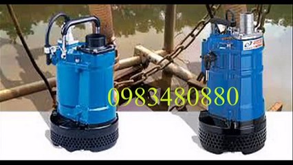Gọi (0983480880) Máy bơm nước thải Tsurumi 50PU2.75, bơm chìm Tsurumi 0.75Kw