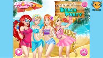 Princesse plage fête Robe vers le haut Jeu vidéo pour filles