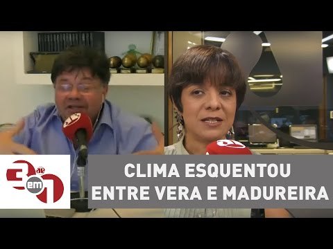 Qual a diferença entre homens e mulheres? Clima esquentou entre Vera e Madureira