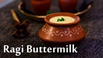 Ragi Buttermilk Recipe | How To Make Ragi Malt With Butter Milk | Ragi Majjiga | Boldsky