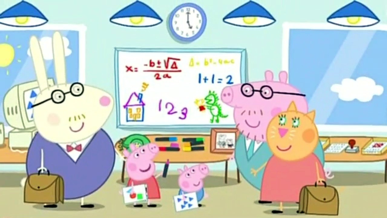 Peppa Pig Cochon - Les petites bêtes - Le bureau de papa Pig - L'anniversaire de George - George attrape un rhume