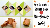 Un et un à un un à anniversaire Livre carte artisanat bricolage Comment faire faire papier écraser à Il Gif scrapbooking