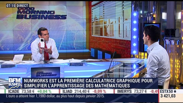 Numworks, la calculatrice graphique qui simplifie l'apprentissage des mathématiques - 29/08