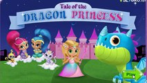 Y Shimmer película Shine disparar princesa del dragón de dibujos animados de juego en ruso