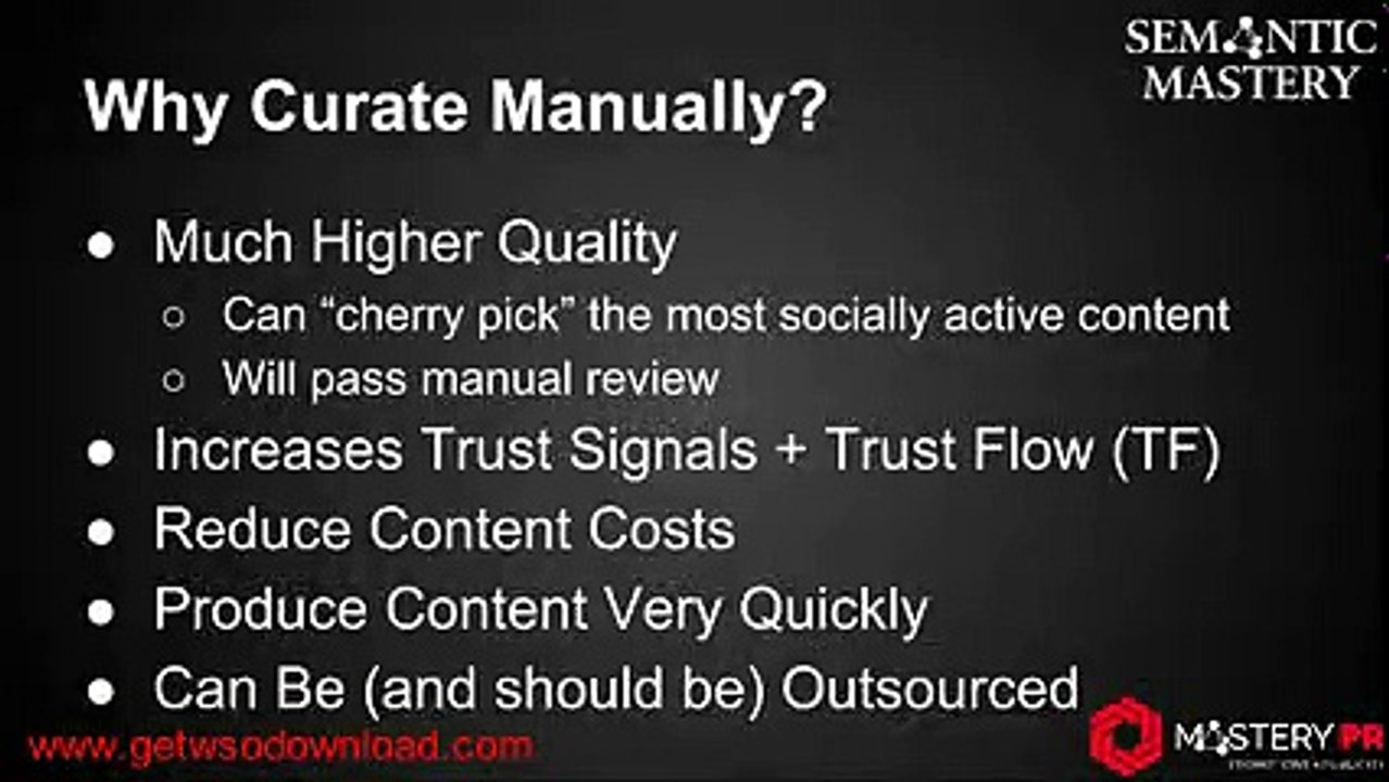 Why Curate Manually ( Curating Content Manually ) 2