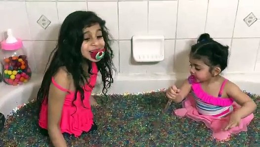 Bad Baby Bad Baby Tiana Messy Orbeez Bath Party Spa Explosion - Mommy Freaks Out! - video ...