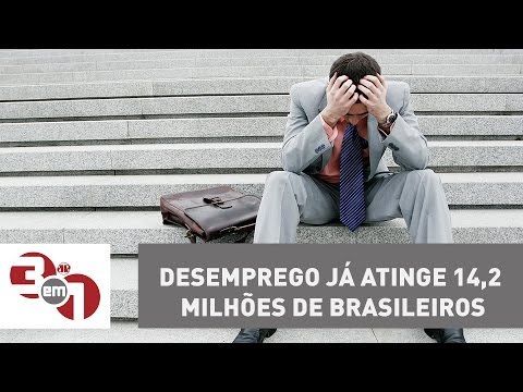 Desemprego já atinge 14,2 milhões de brasileiros