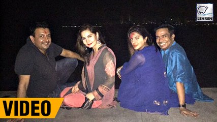 Priyanka Chopra Enjoys At Marine Drive
