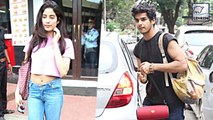 Jhanvi Kapoor & Ishaan Khatter Avoid Getting Clicked Together