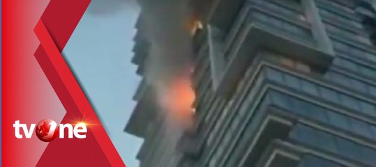 Korsleting Listrik, Apartemen di Kuningan Jakarta Selatan Terbakar