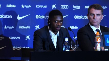 Barcelone: "Je ne suis pas là pour remplacer Neymar" (Dembélé)