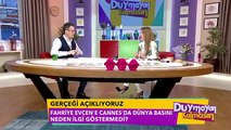 kameralar Fahriye Evcen e ilgi göstermedi