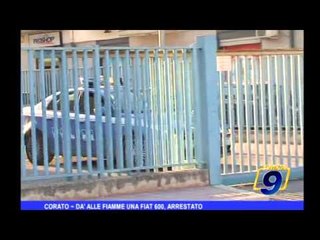 Corato | Dà alle fiamme una FIat 600, arrestato
