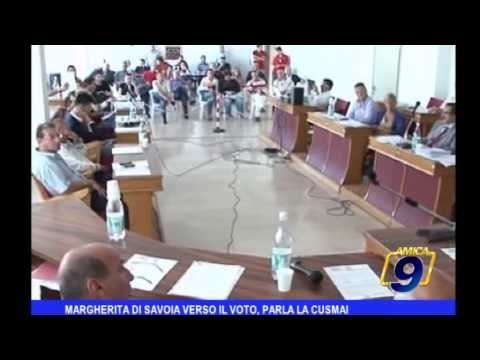 Margherita di Savoia verso il voto, parla con la Cusmai