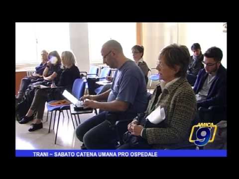 Trani | Sabato catena umana pro ospedale