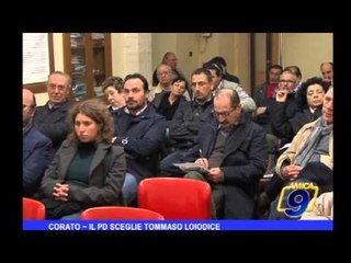 Corato | Il PD sceglie Tommaso Loiodice