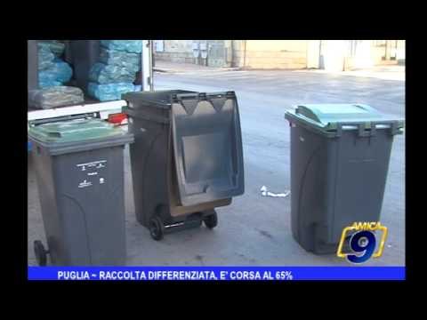 Puglia | Raccolta differenziata, è corsa al 65 %