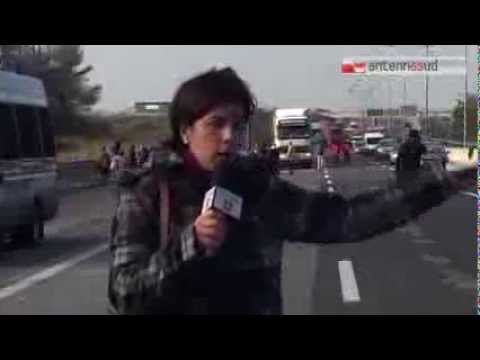 TG 11.12.13 Protesta dei Forconi, a Bari poche adesioni