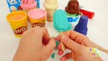 Et cône crème pour de la glace enfants jouer Doh popsicle playset rl